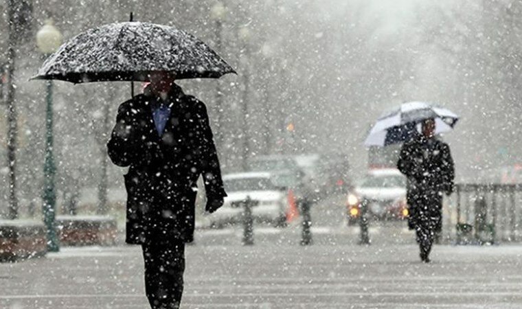 Dikkat! Meteoroloji'den Vatandaşlara Kar uyarısı. Yarın İçin 4 İle Kar Uyarısı