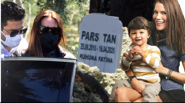 Ebru Şallı'nın Oğlu Pars'ın mezar taşı kahretti
