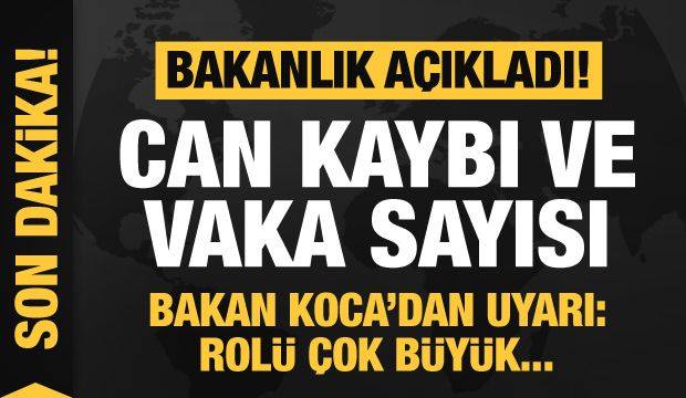 Günlük Vaka Ve Ölü Sayısı Açıklandı. Vaka Sayılarındaki Artış Tırmanıyor