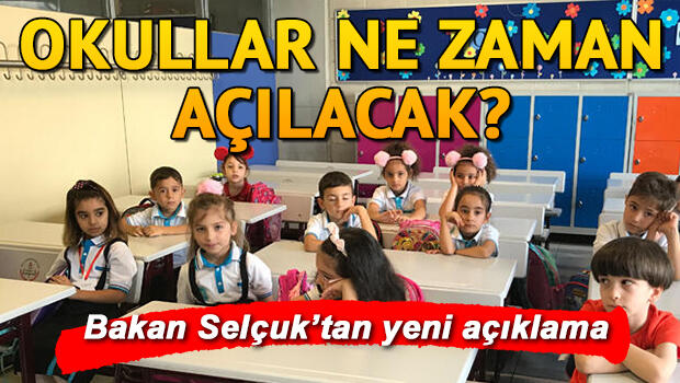 OKULLARDA SON DURUM. EĞİTİM ÖĞRETİM BÖYLE BAŞLAYACAK.