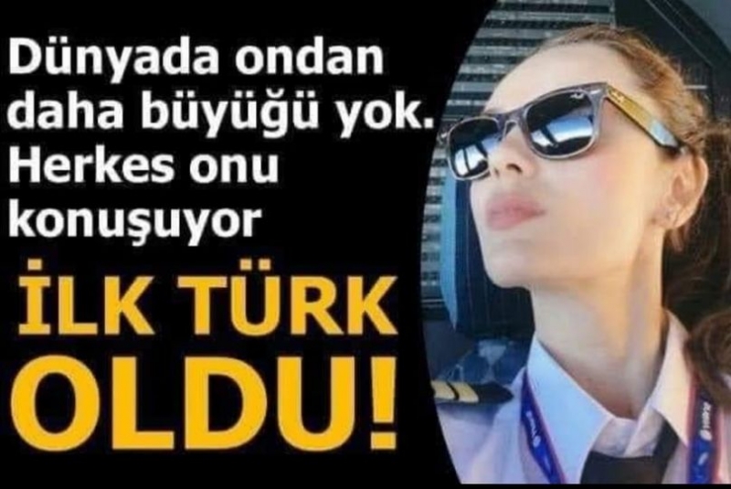 Safiye Ademoğlu Türkyılmaz, dünyanın en büyük yolcu uçağı Airbus A380’i uçuran ilk Türk kadın pilot oldu.