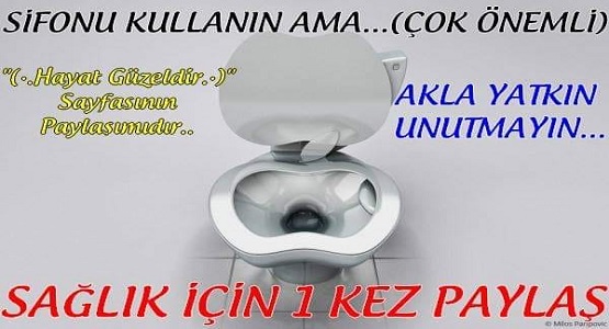 Sifonu Kullanın Ama