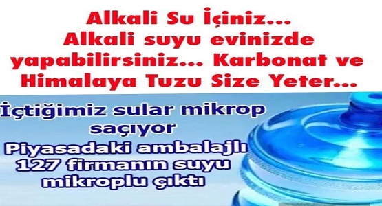 Şok! 127 firmanın suyu mikroplu çıktı