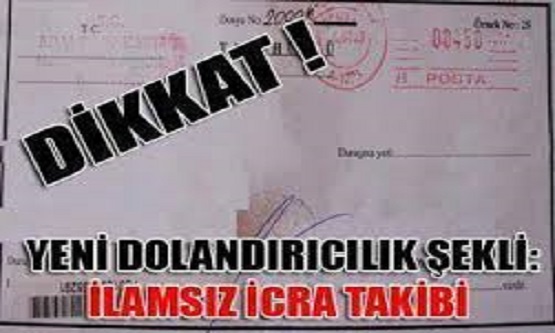 YENİ DOLANDIRICILIK USULÜNE DİKKAT..! 