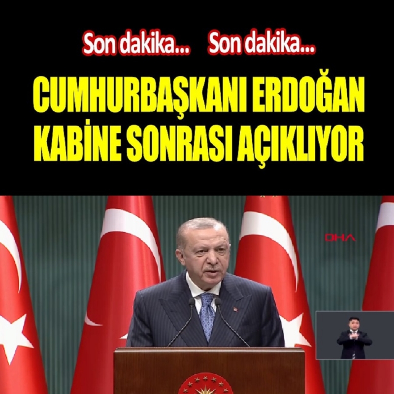 Yeni Yasaklar Ve Kısıtlamalar Tekrar mı Geliyor? Kabine Toplantısı Sonrası Cumhurbaşkanı Erdoğan Açıkladı