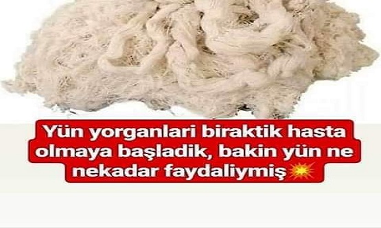 YÜN NE BÜYÜK NİMETMİŞ MEĞER