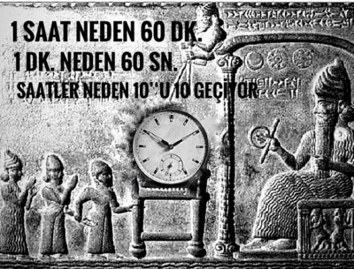 1 saat neden 60 dk. 1 dk. neden 60 sn. Merak eden var mı? Tahmin etmiştim 