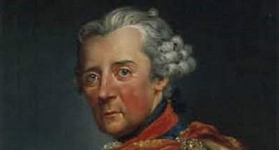 1750 yılında, Alman Prusya Kralı Büyük II. Frederick, Berlin yakınlarındaki Potsdam ormanlarında gezinirken, bir değirmenin bulunduğu alçak bir tepe üstünde durur.