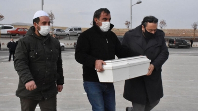 18 Günlük Bebeğin Cenaze Töreninde Göz Yaşları Sel Oldu