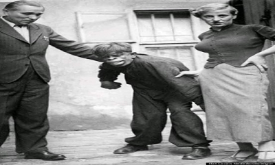 1930 yılında Brezilya'da çekilen bu fotoğraf Darwin'in Evrim teorisindeki kayıp link mi yoksa sadece o dönem gündem yaratmak için yapılan bir makyaj hilesi mi?