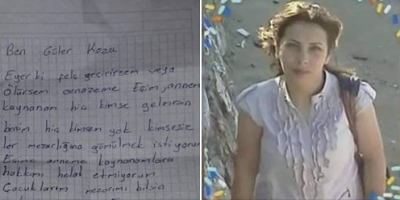 2 Çocuk Annesi Kadın Ardında Not Bırakarak İntihar Etti. Notu Okuyanlar Gözyaşlarına Boğuldu