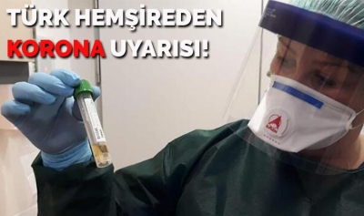 25 Kişilik Özel Ekibin İçinde Olan Ve Almanya'da Yaşayan Hemşireden Çok Önemli  Korona Virüs Uyarısı