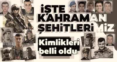 33 Şehidimizin Kimliği Belli Oldu