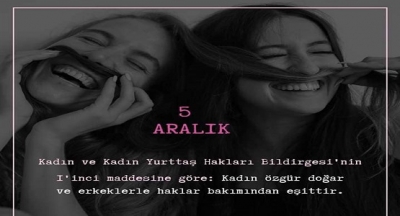 5 Aralık Dünya Kadın Hakları Günü neden önemli?