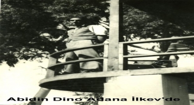 Abidin Dino'nun Adana günlerine ait bir fotoğrafı..(1940'lar)