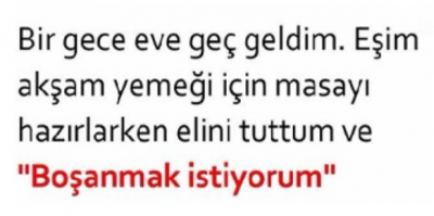 Adam, Kadından Boşanmak İstediğini Söyledi. Kadının Cevabı, Adamı Şok Etti. Sonunu Okuyunca Gözyaşlarına Boğulacaksınız.