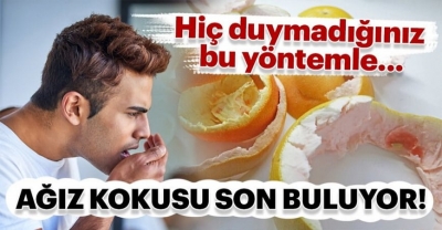 Ağız Kokusundan Bu Basit Yöntem Sayesinde Kurtulun