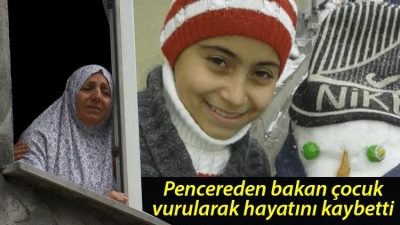 Akılalmaz Ve Kahreden Olay. Pencereden Dışarıyı İzleyen Çocuk Vurularak Hayatını Kaybetti