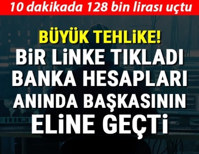Aman Dikkat ! Telefonuna gelen Bir Linke Tıkladı Ve Banka Hesabını Çaldırdı