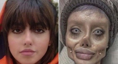 Angelina Jolie'ye Benzemek İsterken Zombiye Dönüşen Ve Bu Yüzden Tutuklanan İran'lı Kadın, Acı Bir İtirafta Bulundu