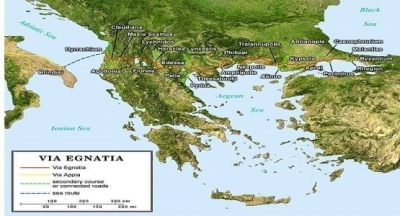 Balkanlar'ın en tarihi yolu Via Egnatia...