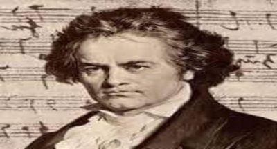 Beethoven, arkadaşıyla akşam gezintisine çıkmış