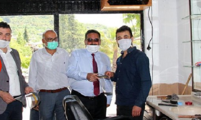 Berberin corona testi pozitif çıktı, ortalık karıştı! Belediye başkanı da temasta bulunmuş