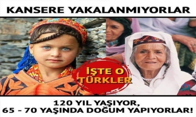 Bilim Hiç Kansere Yakalanmayan Ve En Az 120 Yıl Yaşayan Hunza Türklerini İnceliyor