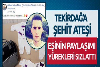 Bir Ay Sonra Baba Olacaktı: Tekirdağ'a Şehit Ateşi Düştü