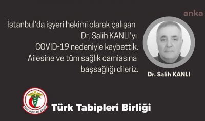 Bir doktor daha yaşamını yitirdi