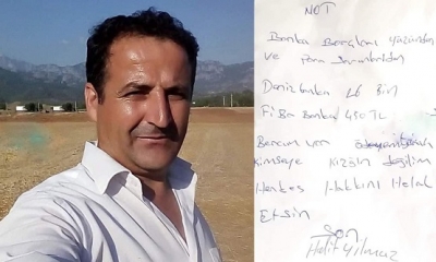 Bir Vatandaşımız Daha Arkasında Duygu Yüklü Bir Not Bırakarak İntihar Etti