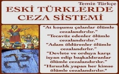 Biraz ağır yasalar diye düşünebilirsiniz ama bazen ADALET bunu gerektirmiyor mu?