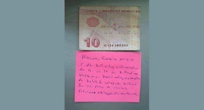 Caminin Elektriğini Kullanan Vatandaş, Bu Notla ve Para Bırakarak Helallik İstedi