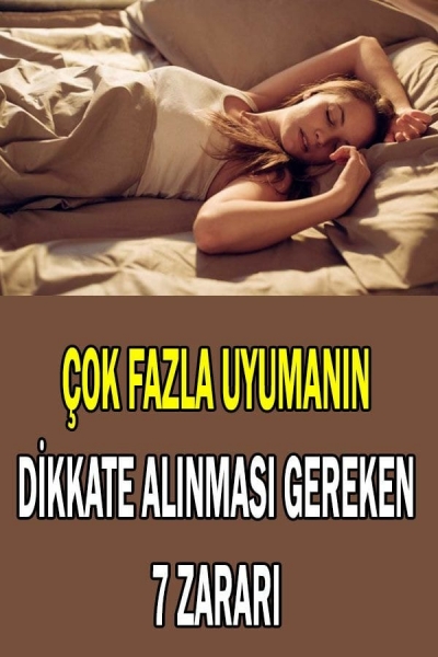Çok Fazla Uyumanın Sağlığa Zararları