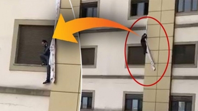 Corona şüphelisinden pes dedirten olay! Hastaneden böyle kaçmaya çalıştı