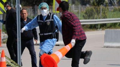 Corona Testi Pozitif Çıkan Vatandaş Polislere Dehşeti Yaşattı