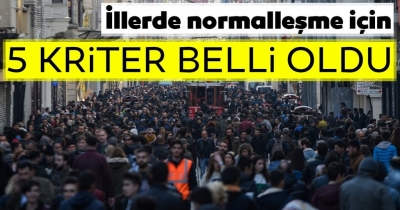 Corona Virüsü Salgınında normalleşme bu illerden başlayacak!