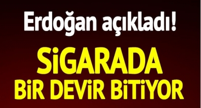 Cumhurbaşkanı Erdoğan'dan Flaş Sigara Açıklaması, Sigara Haramdır! Sigarayla İlgili Yeni Dönem Başlıyor