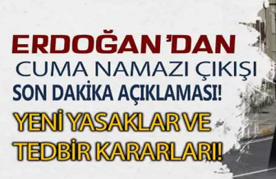 Cumhurbaşkanı Erdoğan'dan kafe ve restoranlara kötü haber  
