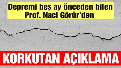 Deprem Uzmanı Ve Daha Önceki Depremleri Bilen, Prof. Naci Görür'den Korkutan Açıklama
