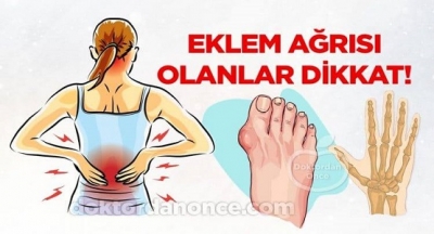 Eklem Ağrıları Olanlar Dikkat