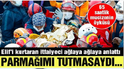 Elif'i kurtaran Akut elemanı gözyaşlarıyla anlattı