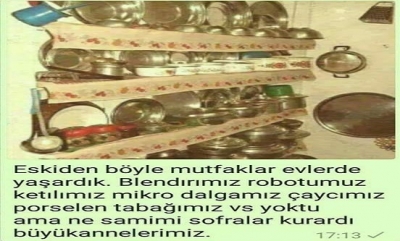 ESKİ ZAMAN FOTOLARINI GÖRÜP O GÜNLERE ÖZLEM DUYUYORUZ OYSA BİZ O GÜNLERİ DÖNÜŞTÜRDÜĞÜMÜZ İÇİN BU GÜNLERDEYİZ