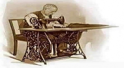 Genç adam iyi bir terziymiş. Bir dikiş makinesi ve küçücük bir dükkânı varmış