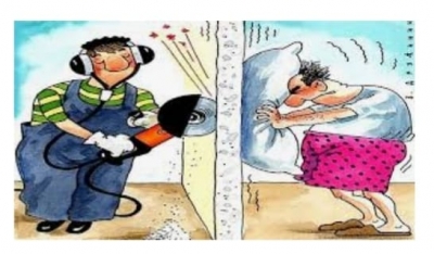 Genç bir çift, yeni bir mahalledeki yeni evlerine taşınmışlar.