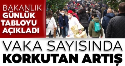 Güncel Korona Tablosu Açıklandı: Vaka Sayısında Korkutan Artış Devam Ediyor