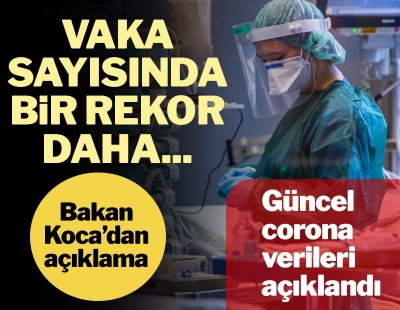 Güncel Vaka Sonuçları Açıklandı. Vaka Sayısında Rekor Kırıldı