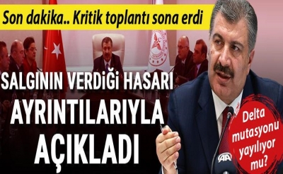Günlük Vaka Sayısı Açıklandı: Sağlık Bakanı Koca, Delta Virüsünün Görüldüğü illeri Açıkladı. İşte O İller