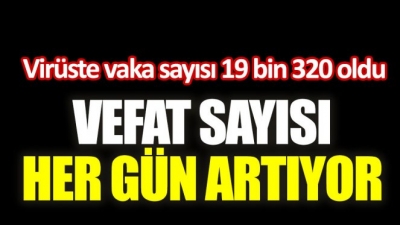 Günlük Vaka Sonuçları Açıklandı: Vefat Sayısında Korkutan Artış