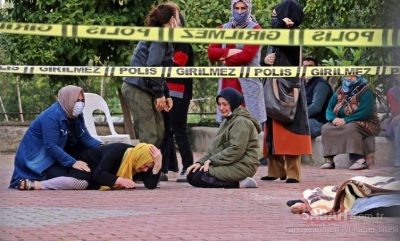 Günün en acı karesi! Acılı Annenin 